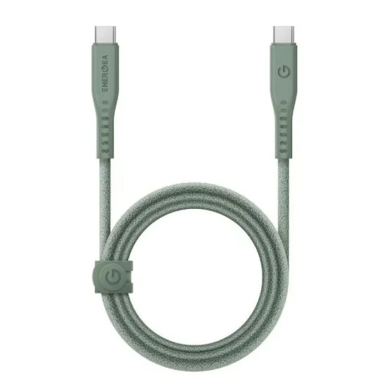 ENERGEA NYLOFLEX CABLE, CHARGE AND SYNC TOUGH LIGHTNING C89 MFI 1.5M &ndash; GREEN